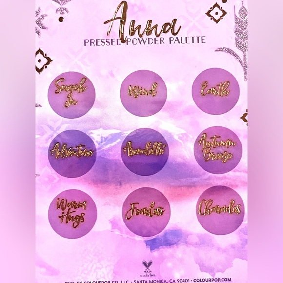 ColourPop Frozen II Anna Eyeshadow 9 Color Palette - Picture 3 of 9